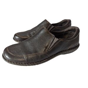 Børn B.O.C Women's Shoes Athena Driving Brown Leather Loafers Flats Size 8.5/40.